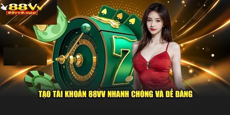 Tạo tài khoản 88VV đơn giản và dễ dàng